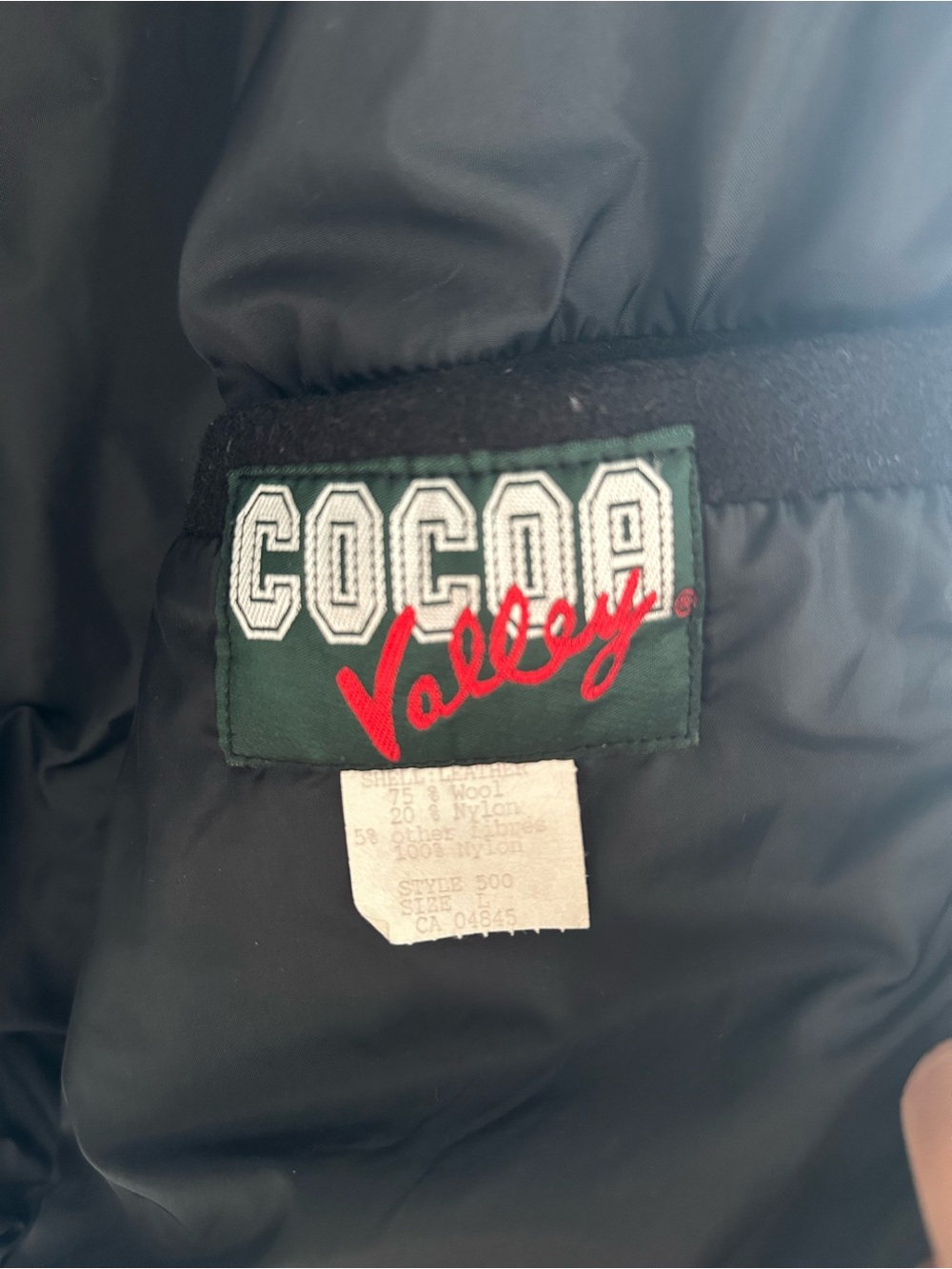 Vintage Team Canada Olympics Varsity Jacket Cocoa Valley Large - Picture 3 of 8